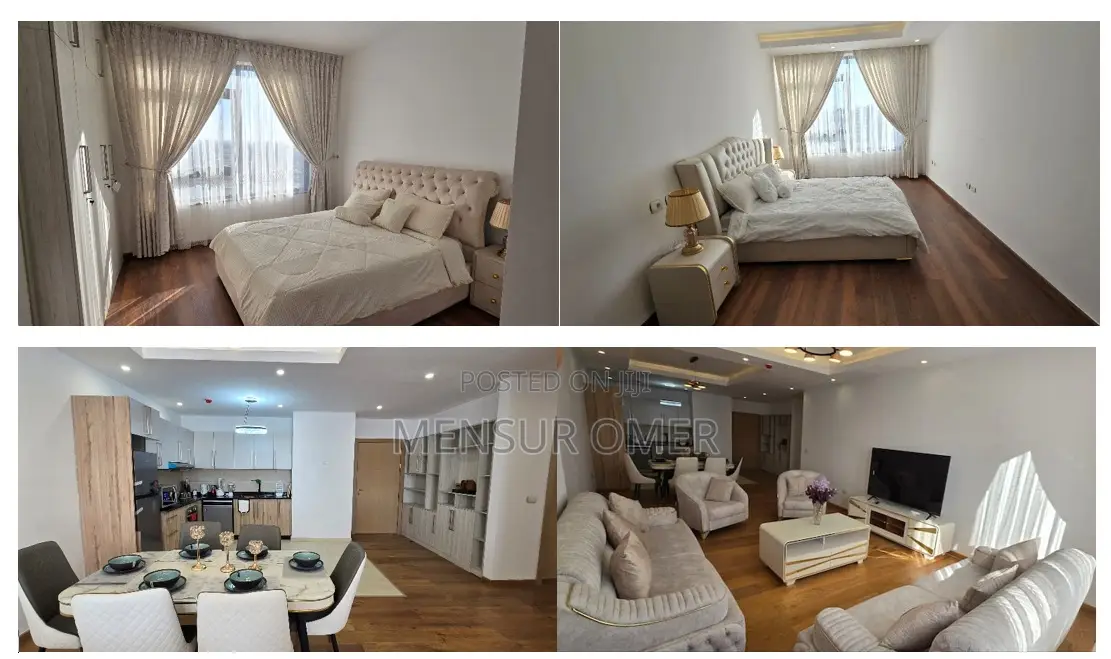 Furnished 2bdrm Apartment in Century, Bole for rent