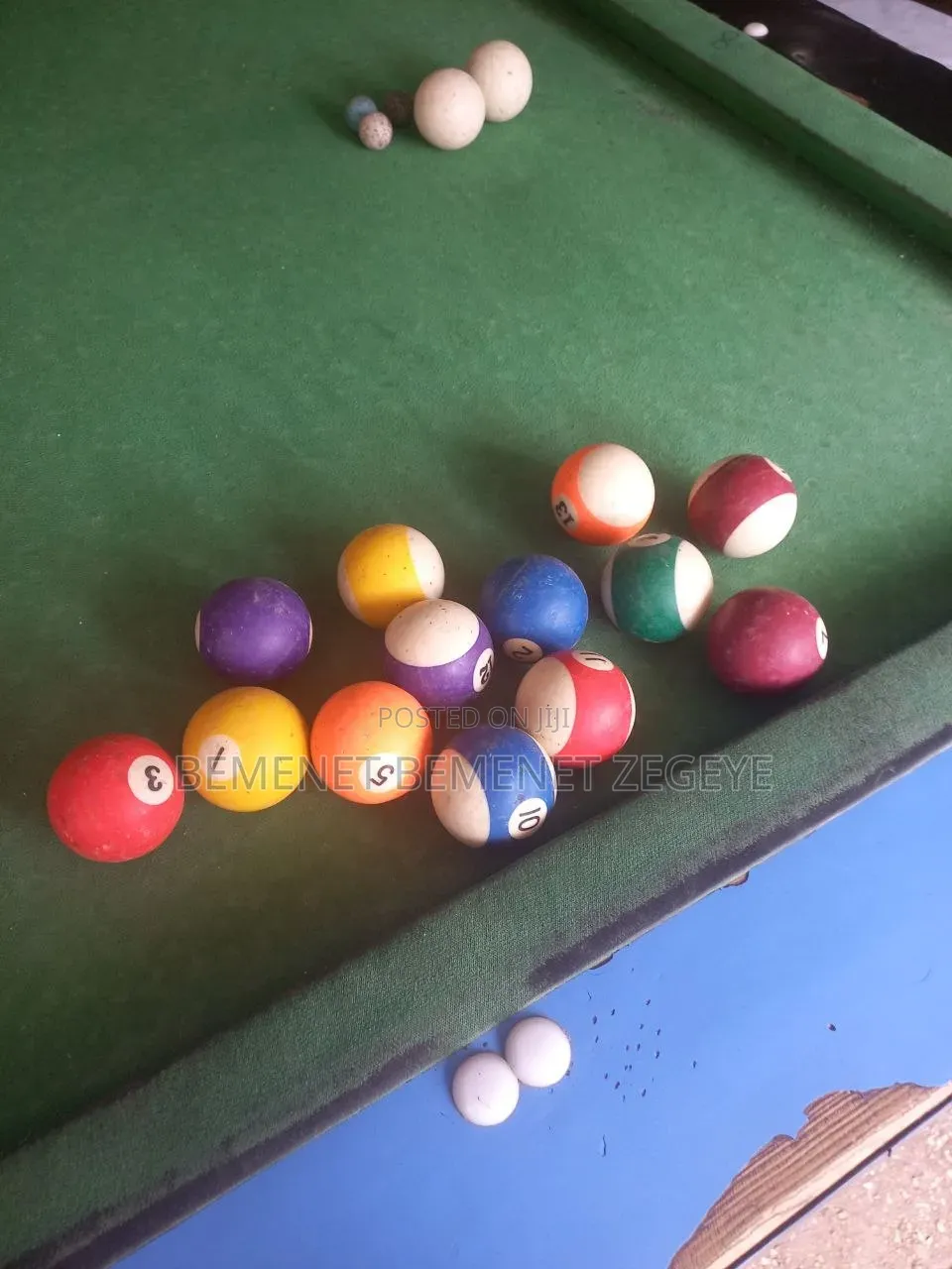 የፑል ጠረቤዛ ሽያጭ