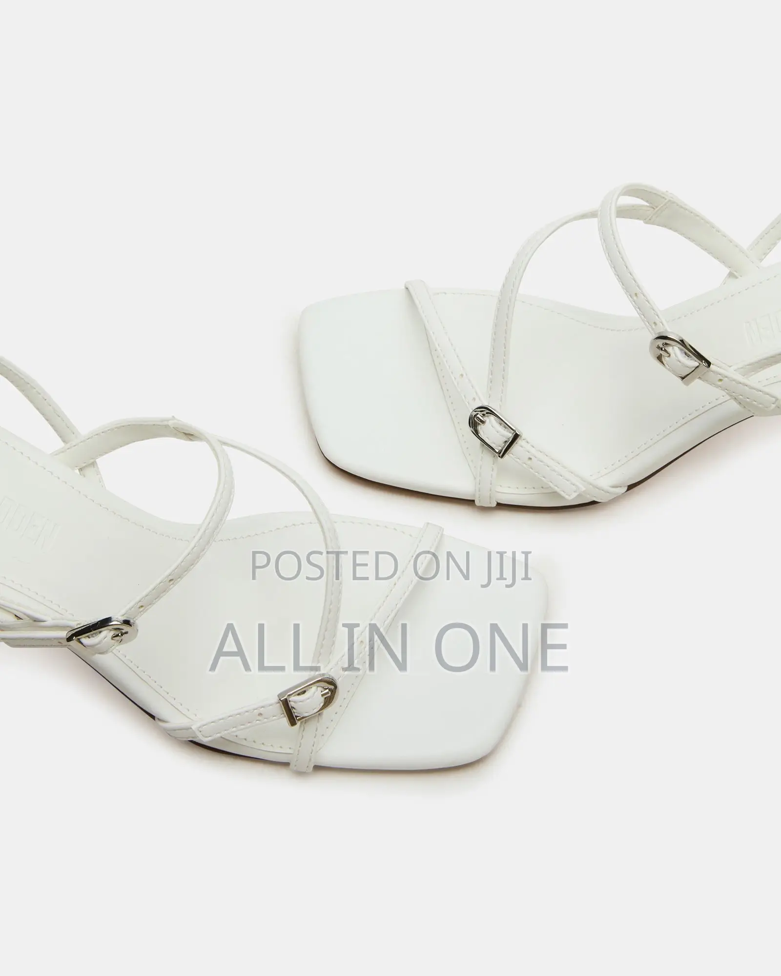 White Sandaled Heel