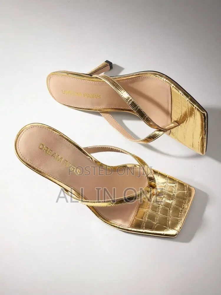 Women’s Backless Kitten Heel Sandals