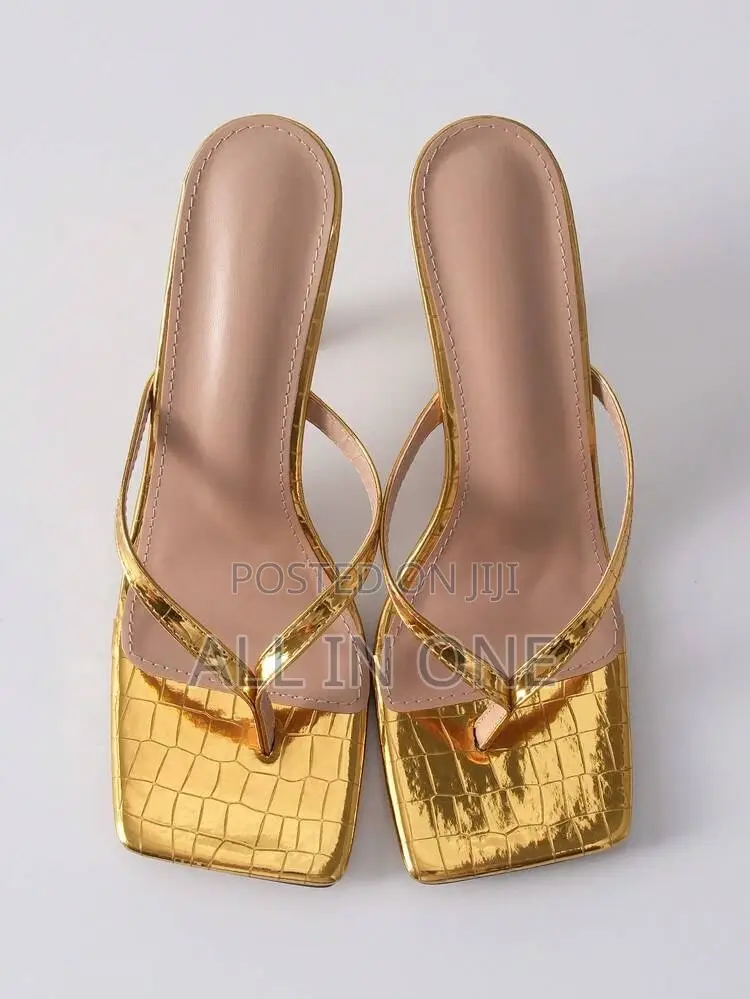 Women’s Backless Kitten Heel Sandals