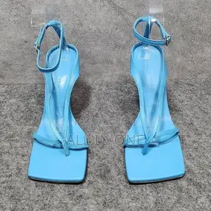 Blue Strech Strap Sandal