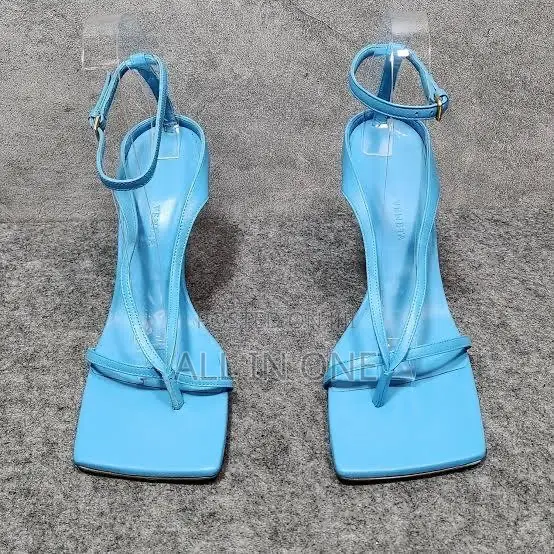 Blue Strech Strap Sandal