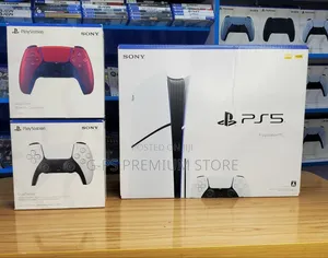 PS5 Slim – ኢሮፕ ብራንድ ኒው ከ 1 Original Controller ጋር