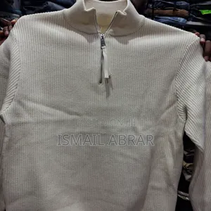 Men's White Sweater