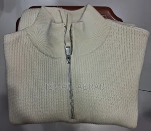 Men's White Sweater