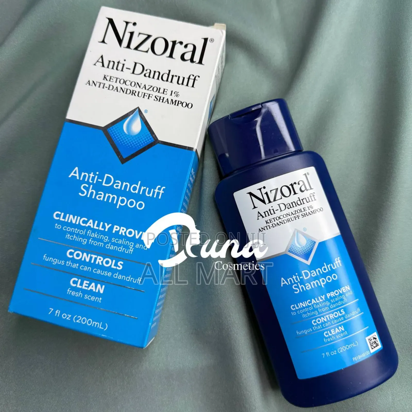 Vizoral Anti-Dandruff Shampoo With 1 %
Ketoconazole, Fresh Scent,