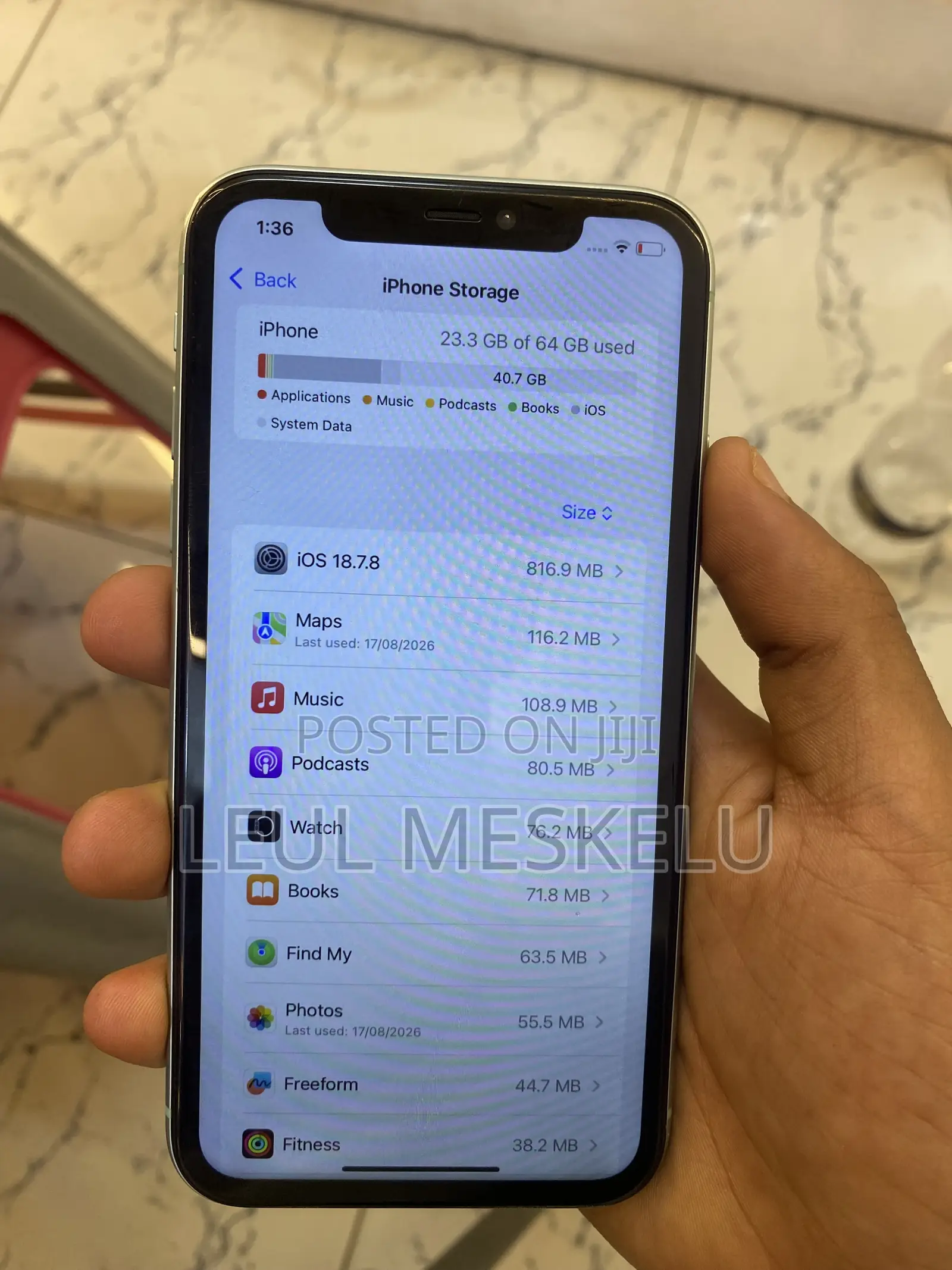 Apple iPhone 11 64 GB Green