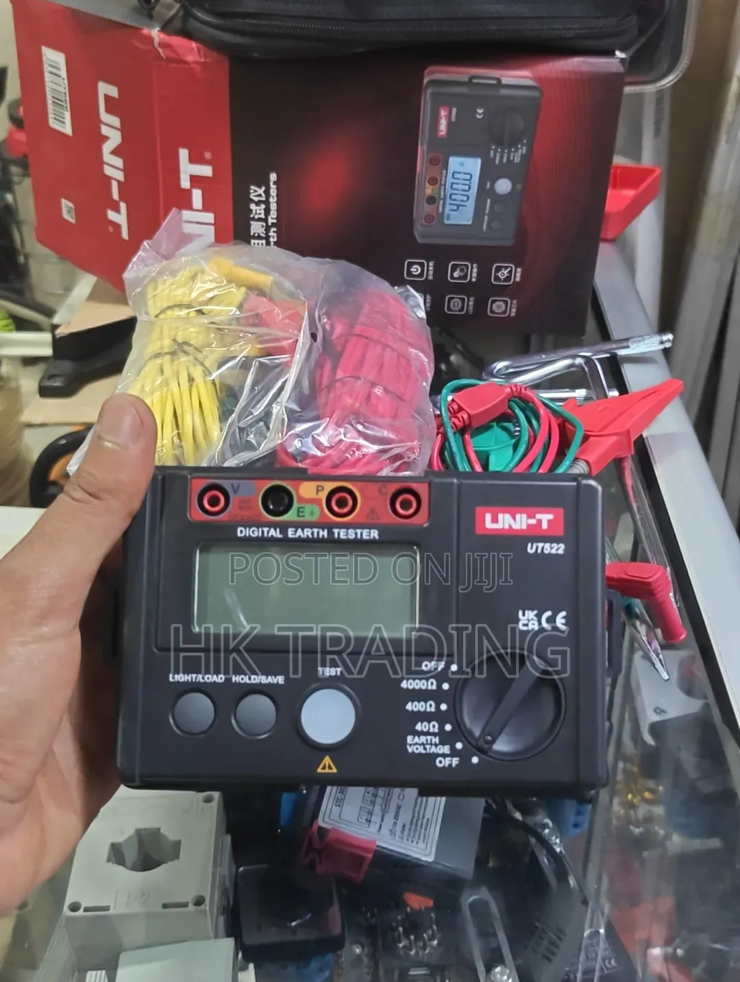 Digital Earth Tester (Megger) Unit