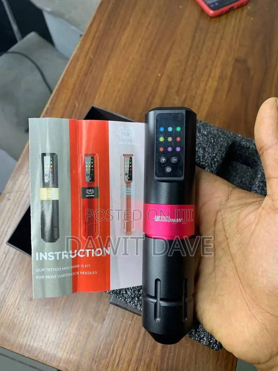 Wireless Tattoo Machines and Color