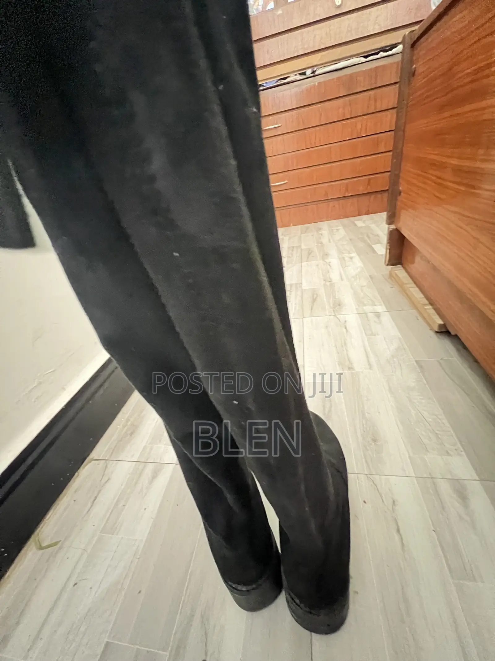 Long Black Boots