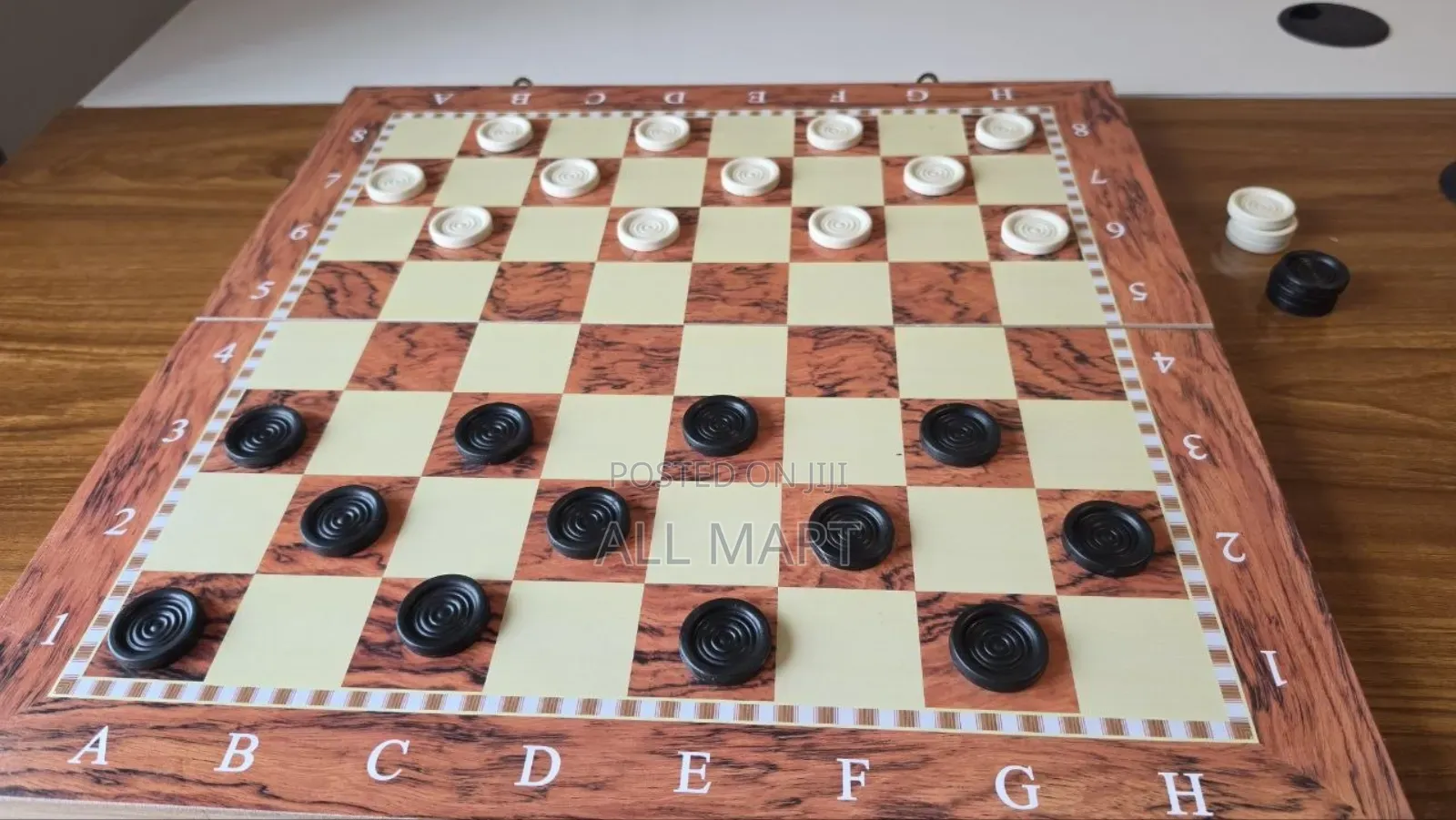 3in1 Wooden Chess Game Set | 50cm X 50cm