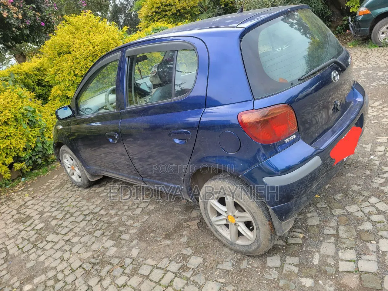 Toyota Vitz 2003 Blue
