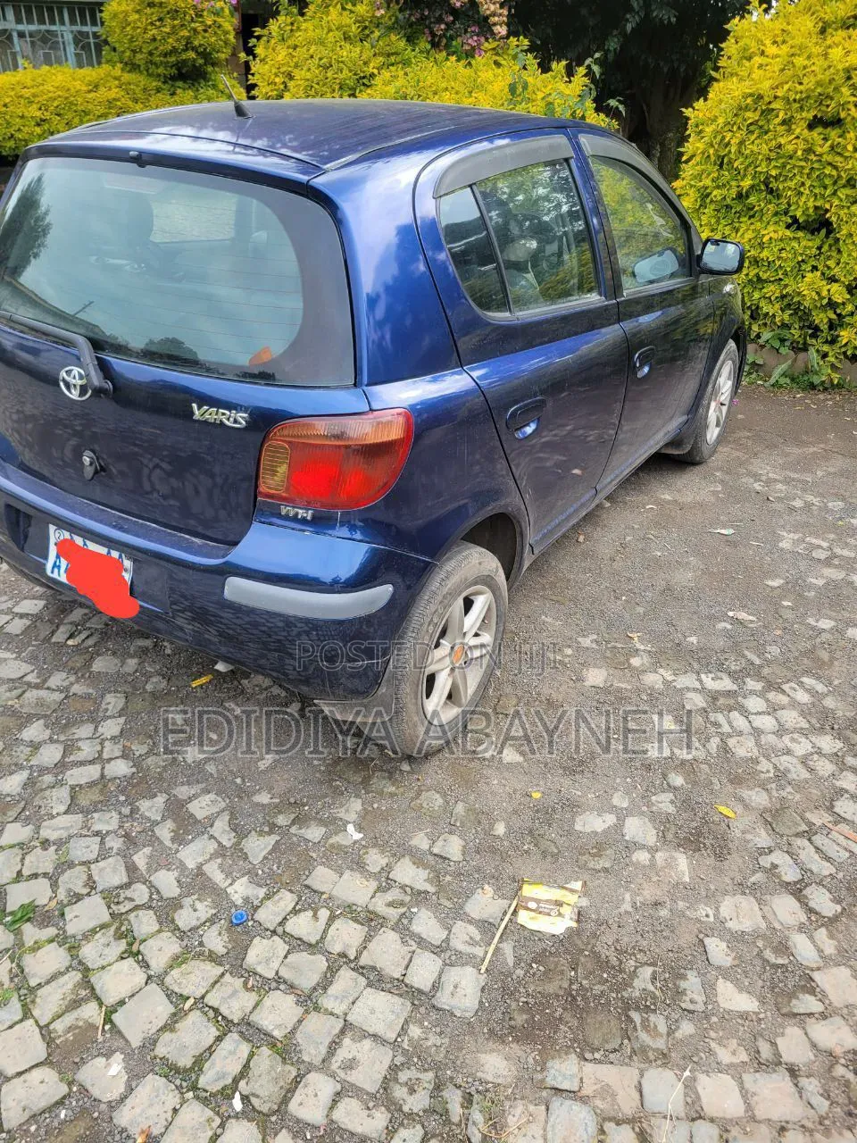 Toyota Vitz 2003 Blue