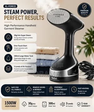 Original Tefal Access Steam Force - Handheld Garment Steamer