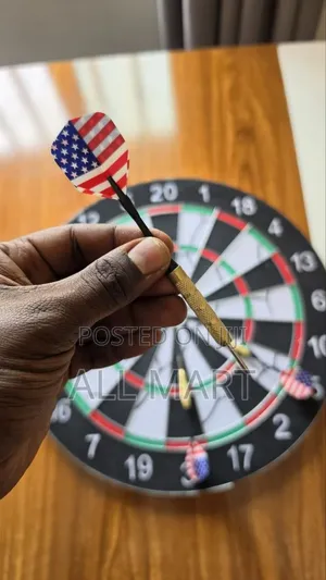 ​🎯 2-in-1 Regulation Size Steel Tip Dart Board Set ( 45cm) ​
