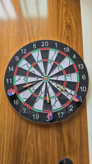 ​🎯 2-in-1 Regulation Size Steel Tip Dart Board Set ( 45cm) ​