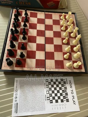 Non- Magnetic Foldable Chessboard Chess Game