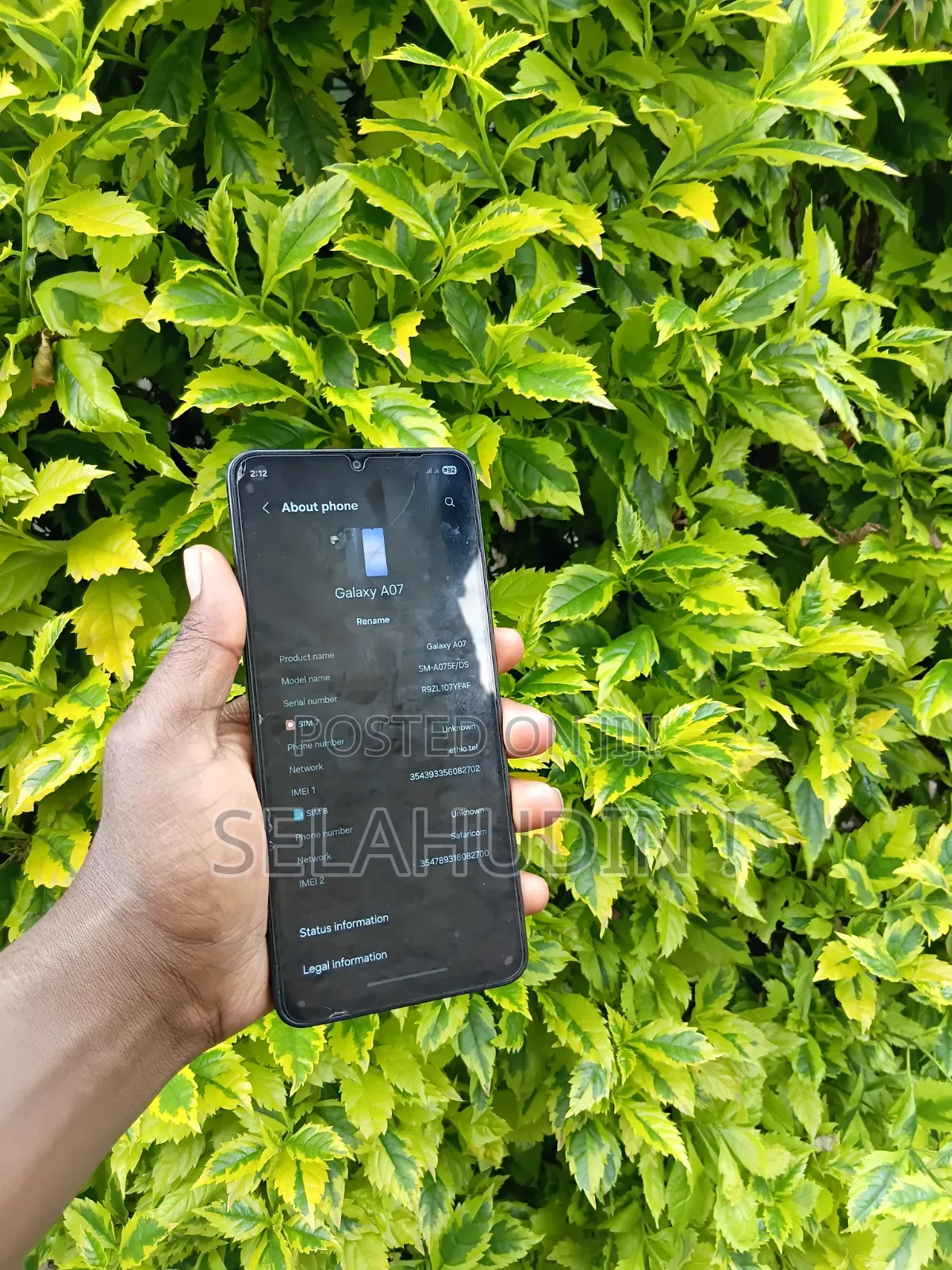 Samsung Galaxy A07 128 GB Black