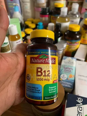 Supports Brain Cell Function Vitamin B12 150 Softgel Original From USA