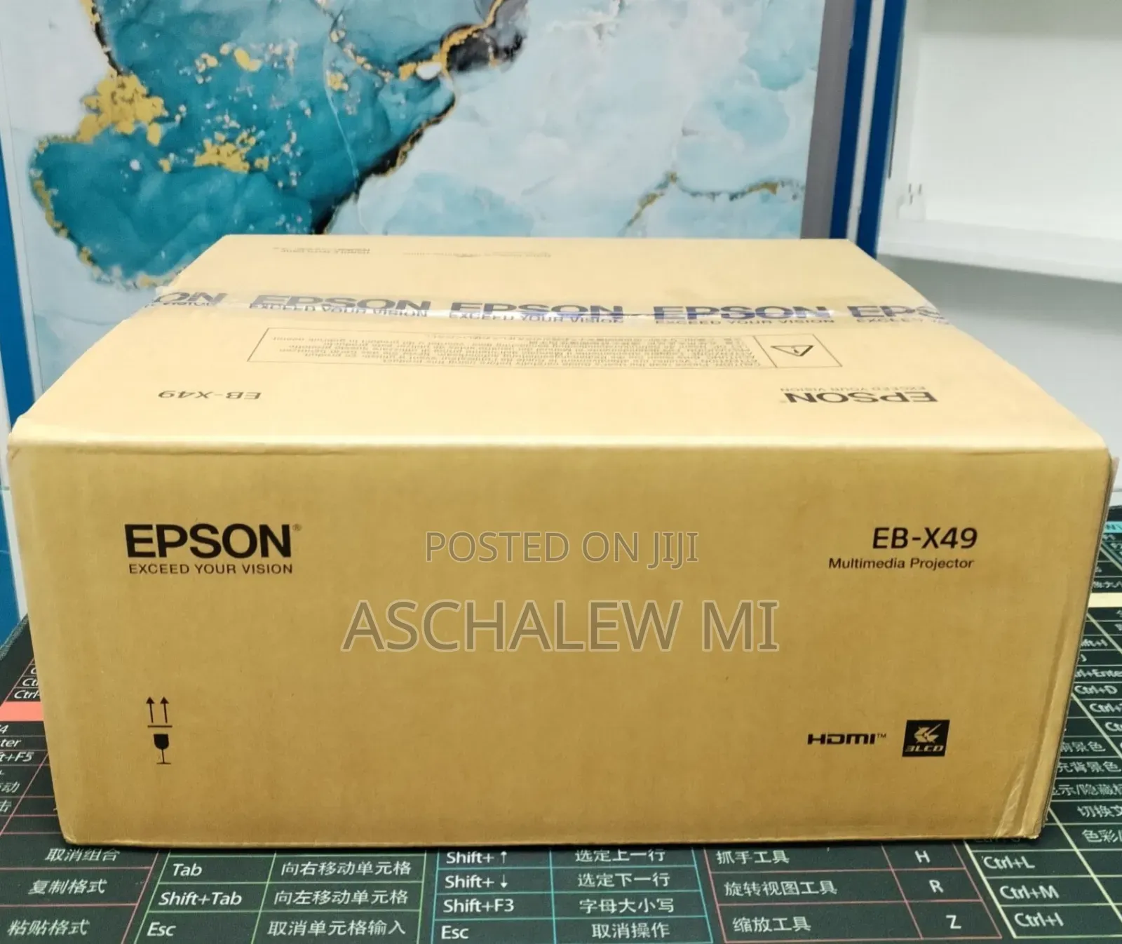 Brand New Epson Projector 
Model : EB-X49