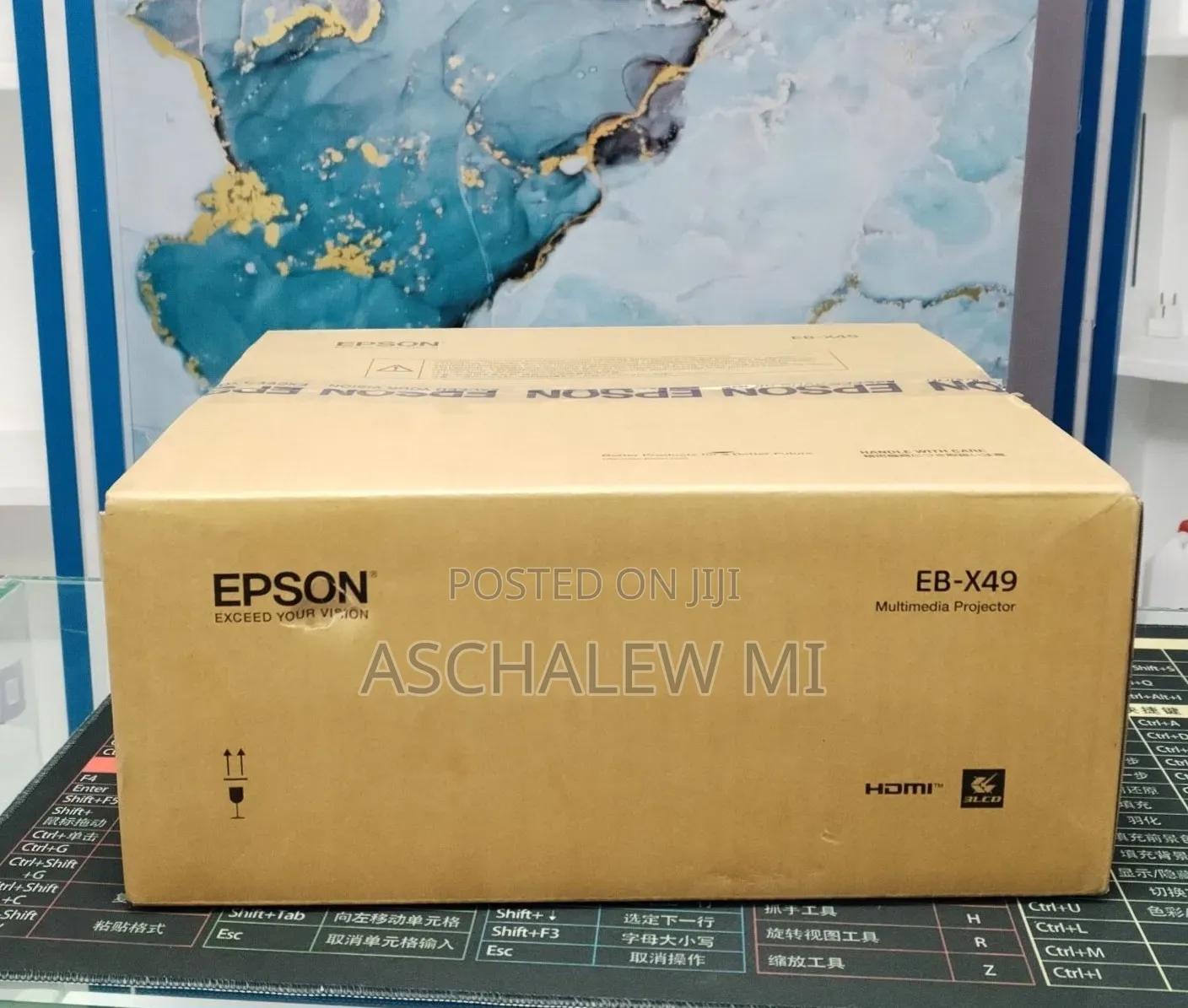 Brand New Epson Projector 
Model : EB-X49
