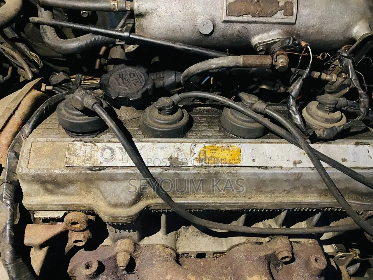 Toyota Camry 1987 Blue