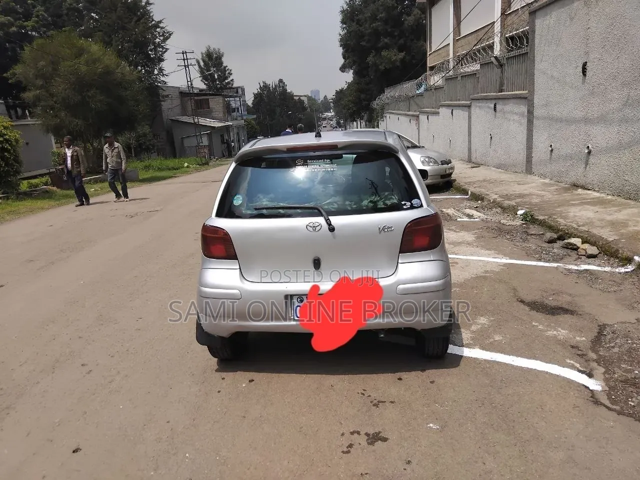 Toyota Vitz 2004 Gray