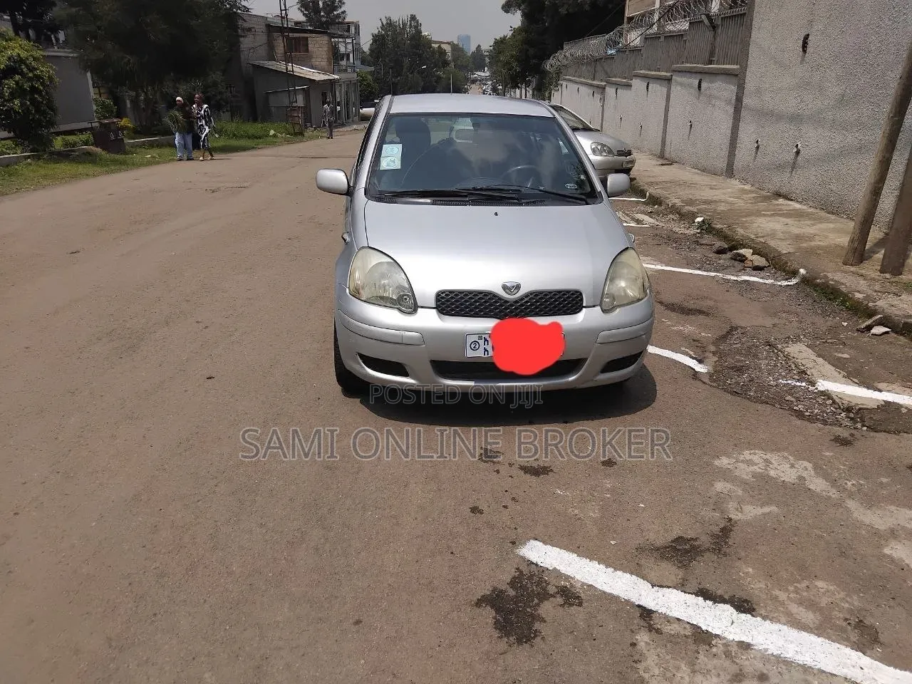 Toyota Vitz 2004 Gray