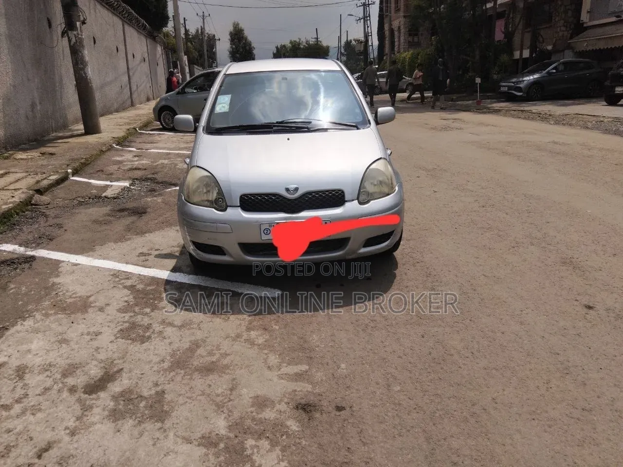 Toyota Vitz 2004 Gray