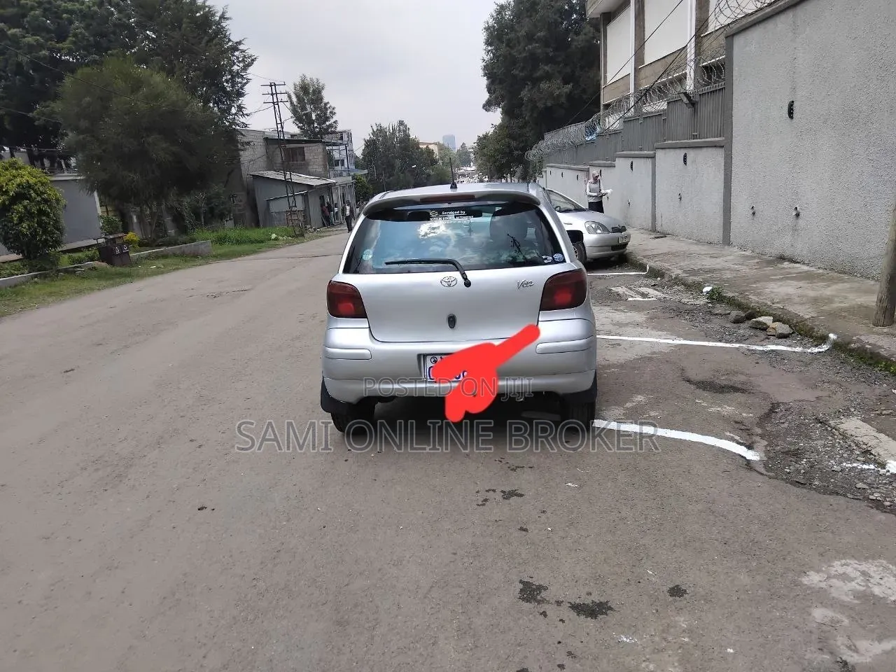 Toyota Vitz 2004 Gray