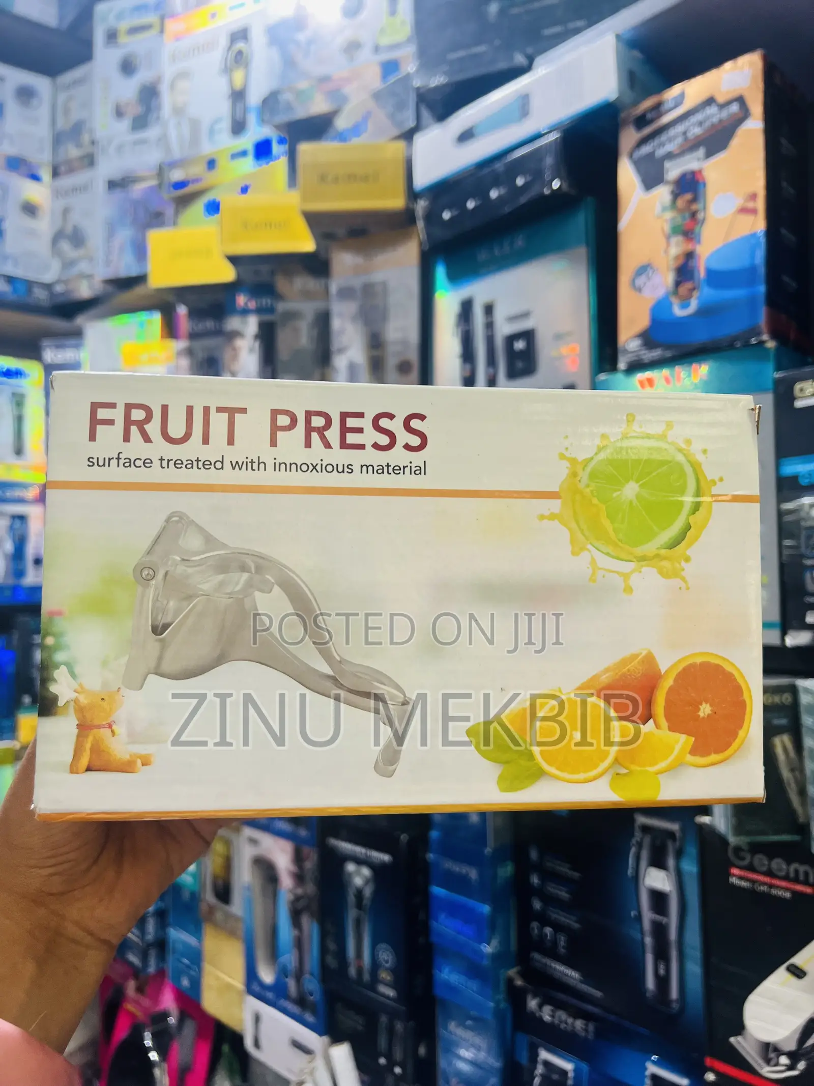 Manual Hand Press Fruits Juicer