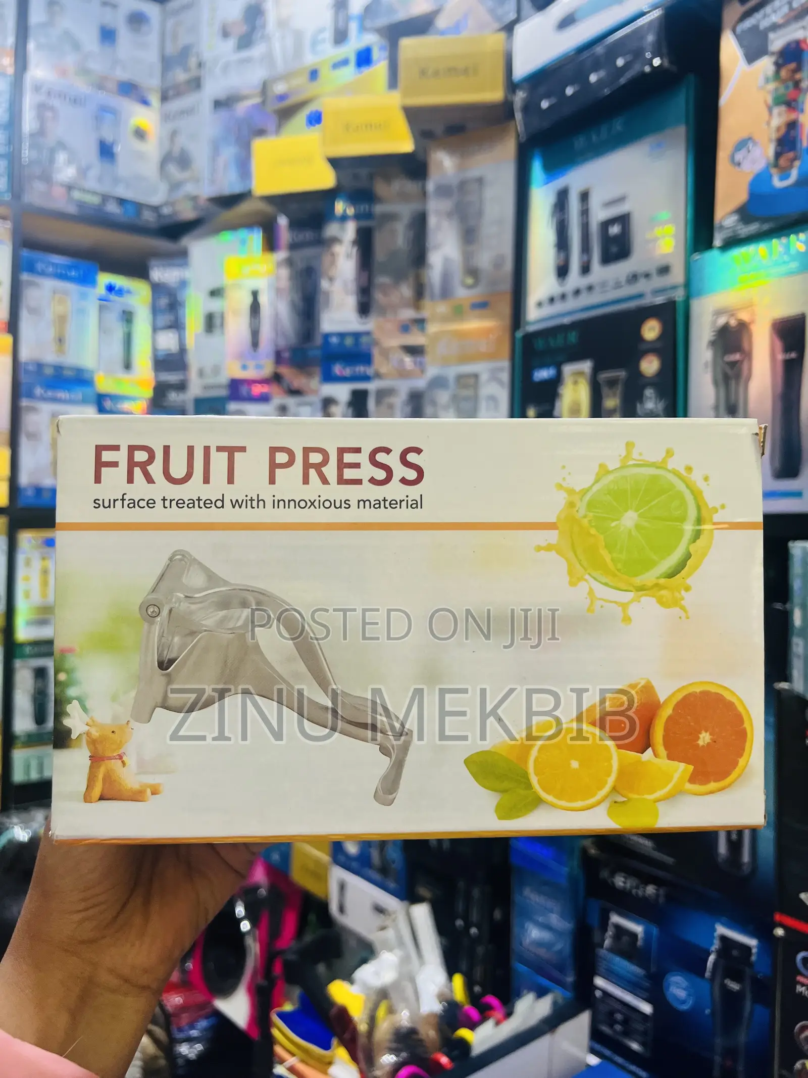 Manual Hand Press Fruits Juicer