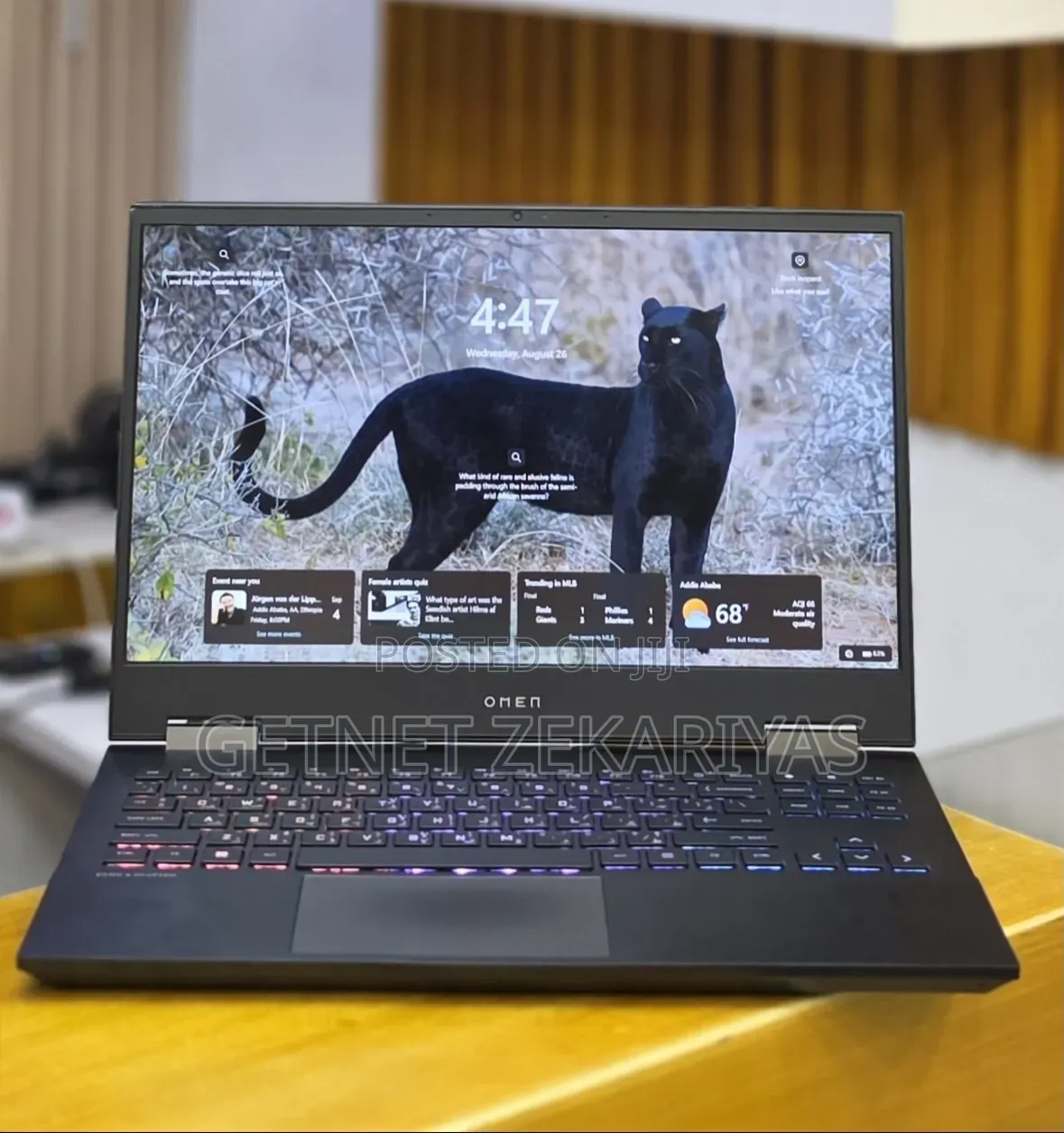New Laptop HP Omen 15 16GB AMD Ryzen 5 SSD 512GB