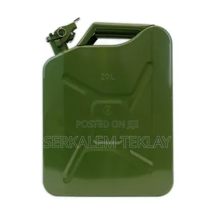 20Lit Metal Jerry Can Used for Oil or Fuel