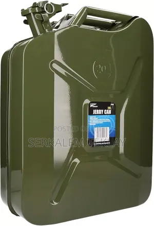 20Lit Metal Jerry Can Used for Oil or Fuel