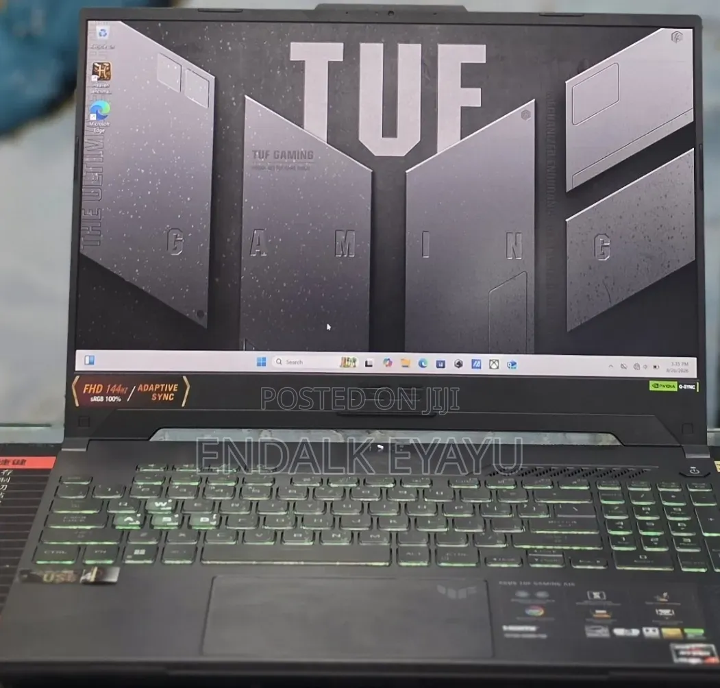 New Laptop Asus TUF Gaming A15 16GB AMD Ryzen 7 SSD 512GB