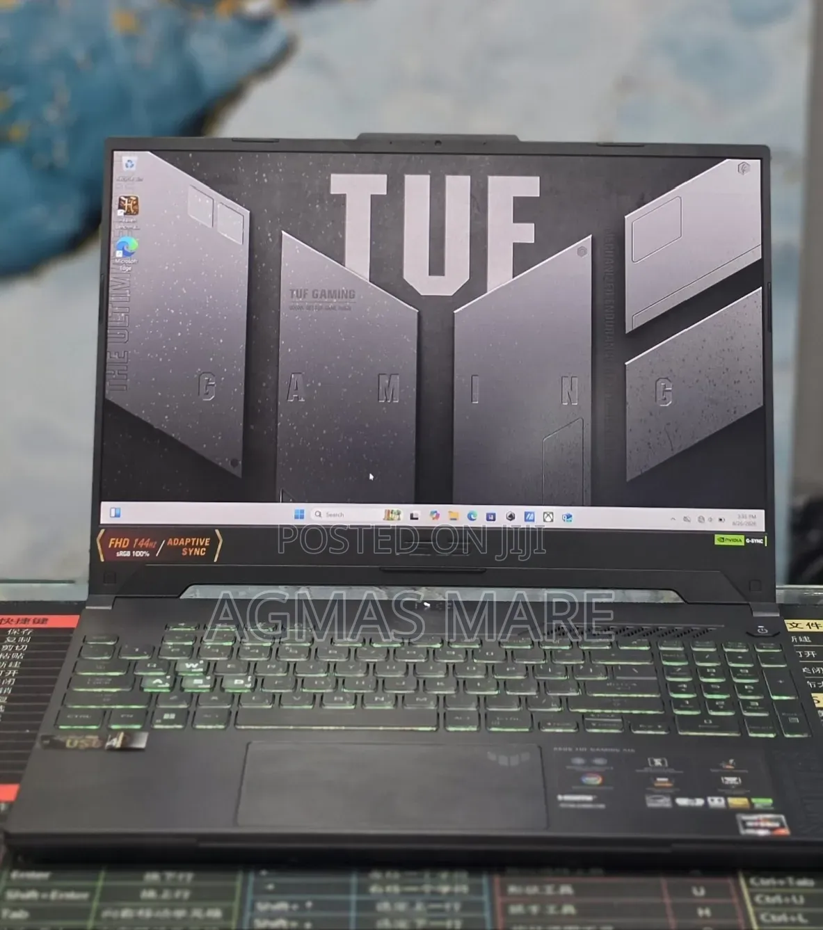 New Laptop Asus TUF Gaming A15 16GB AMD Ryzen 7 SSD 512GB