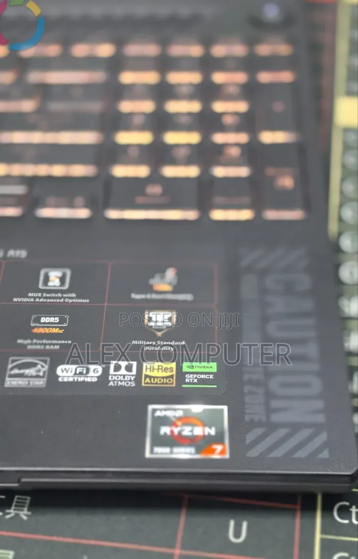 New Laptop Asus TUF Gaming A15 16GB AMD Ryzen 7 SSD 512GB