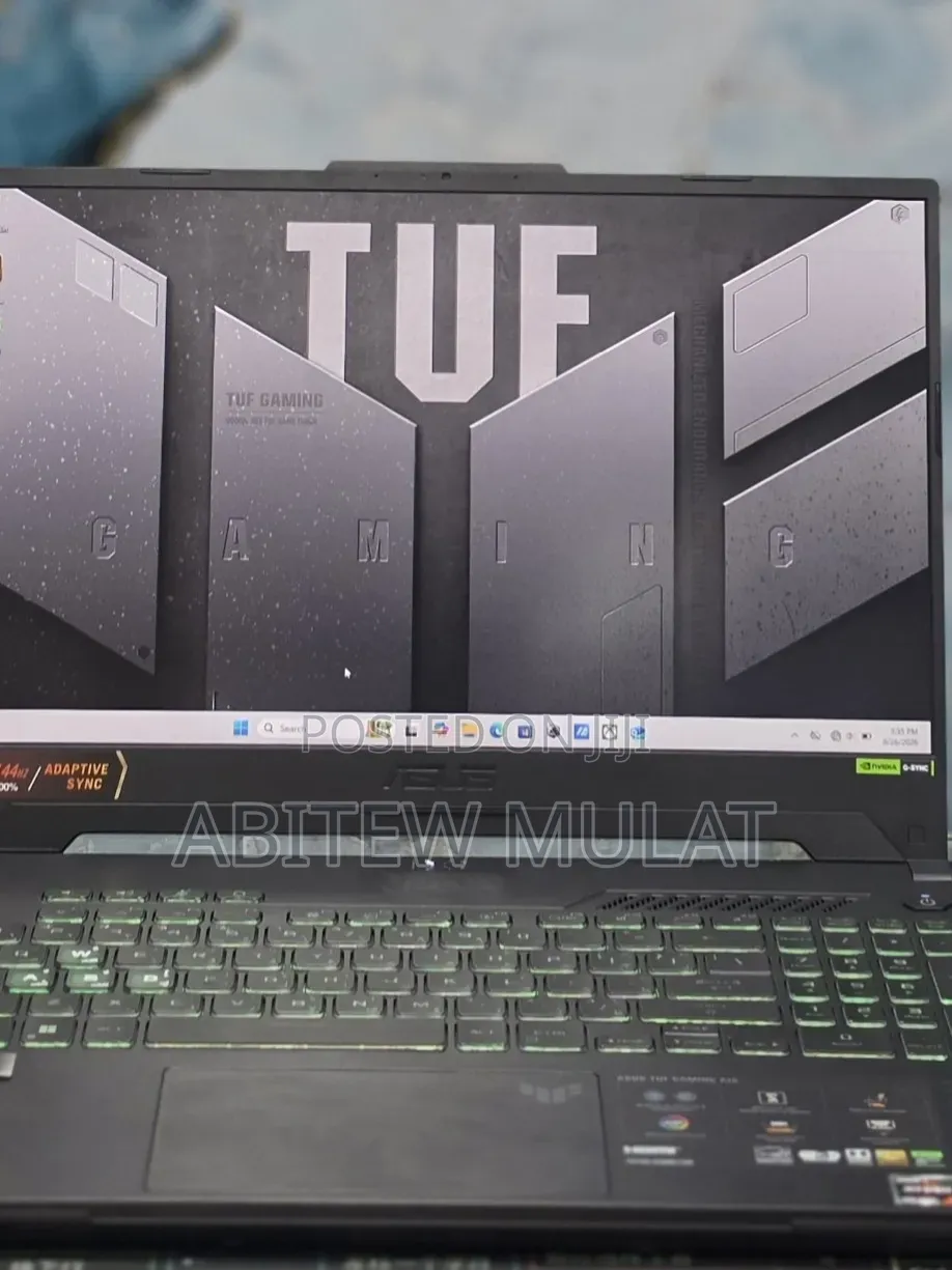 New Laptop Asus TUF Gaming A15 16GB AMD Ryzen 7 SSD 512GB