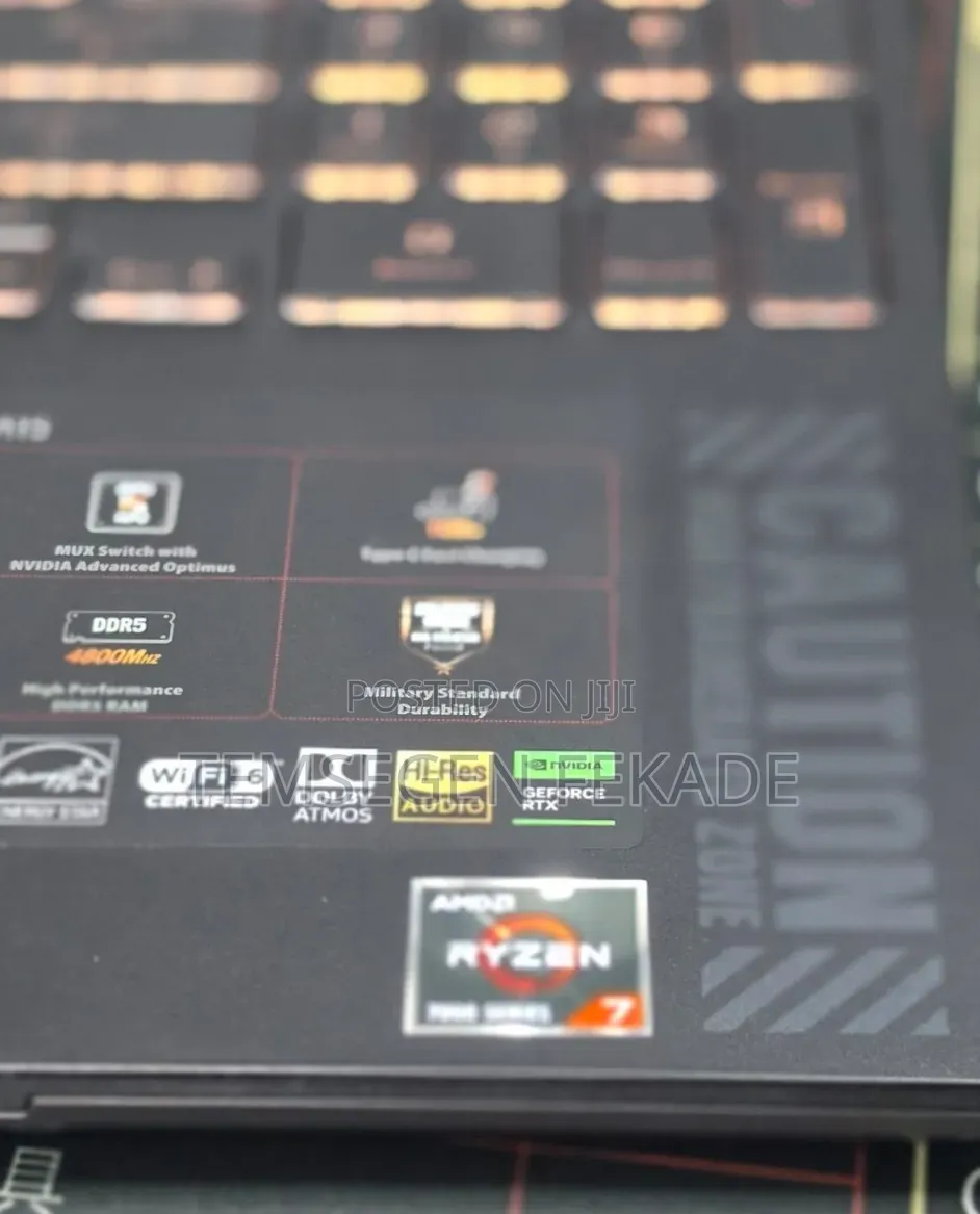 New Laptop Asus TUF Gaming A15 16GB AMD Ryzen 7 SSD 512GB