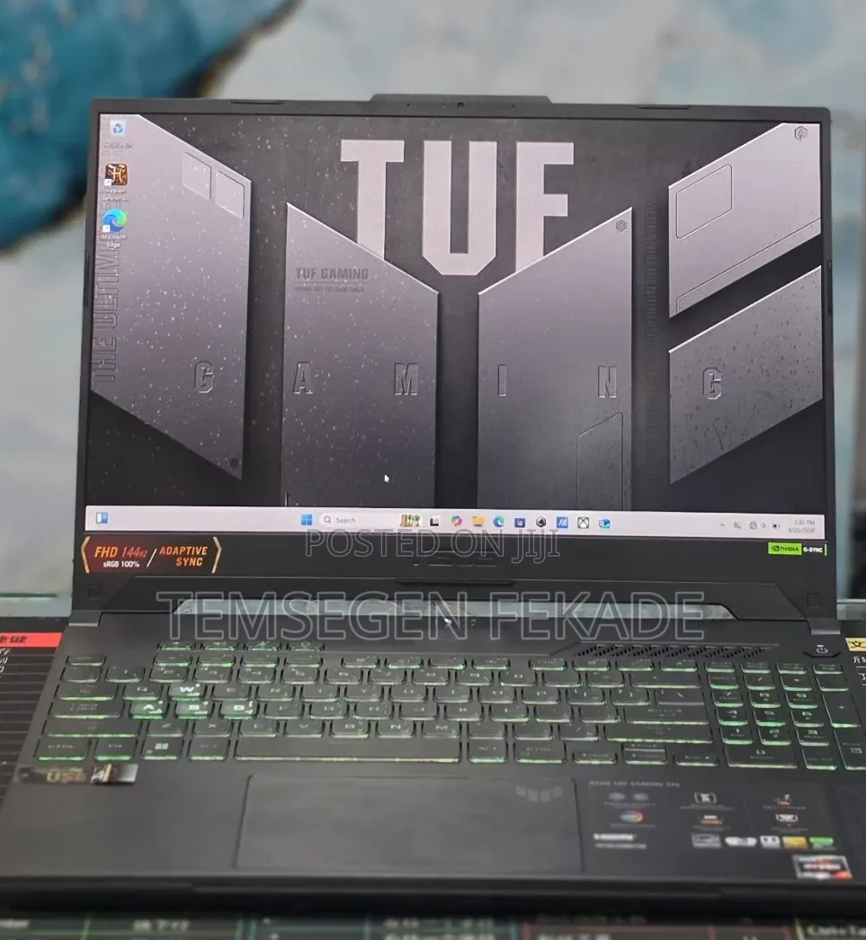 New Laptop Asus TUF Gaming A15 16GB AMD Ryzen 7 SSD 512GB