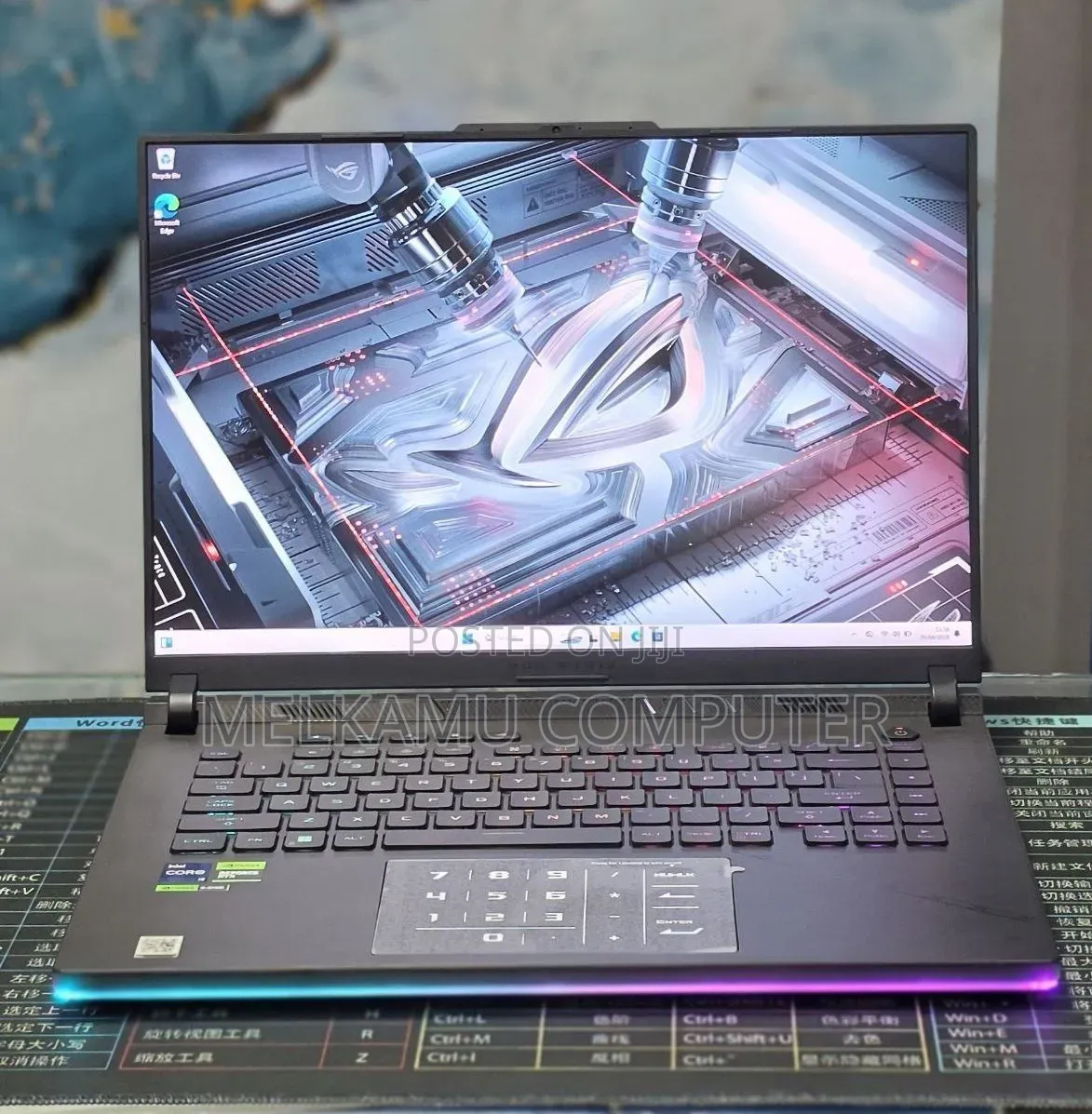 New Laptop Asus ROG Strix G15 16GB Intel Core i9 SSD 1T