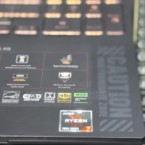 New Laptop Asus TUF Gaming A15 16GB AMD Ryzen 7 SSD 512GB
