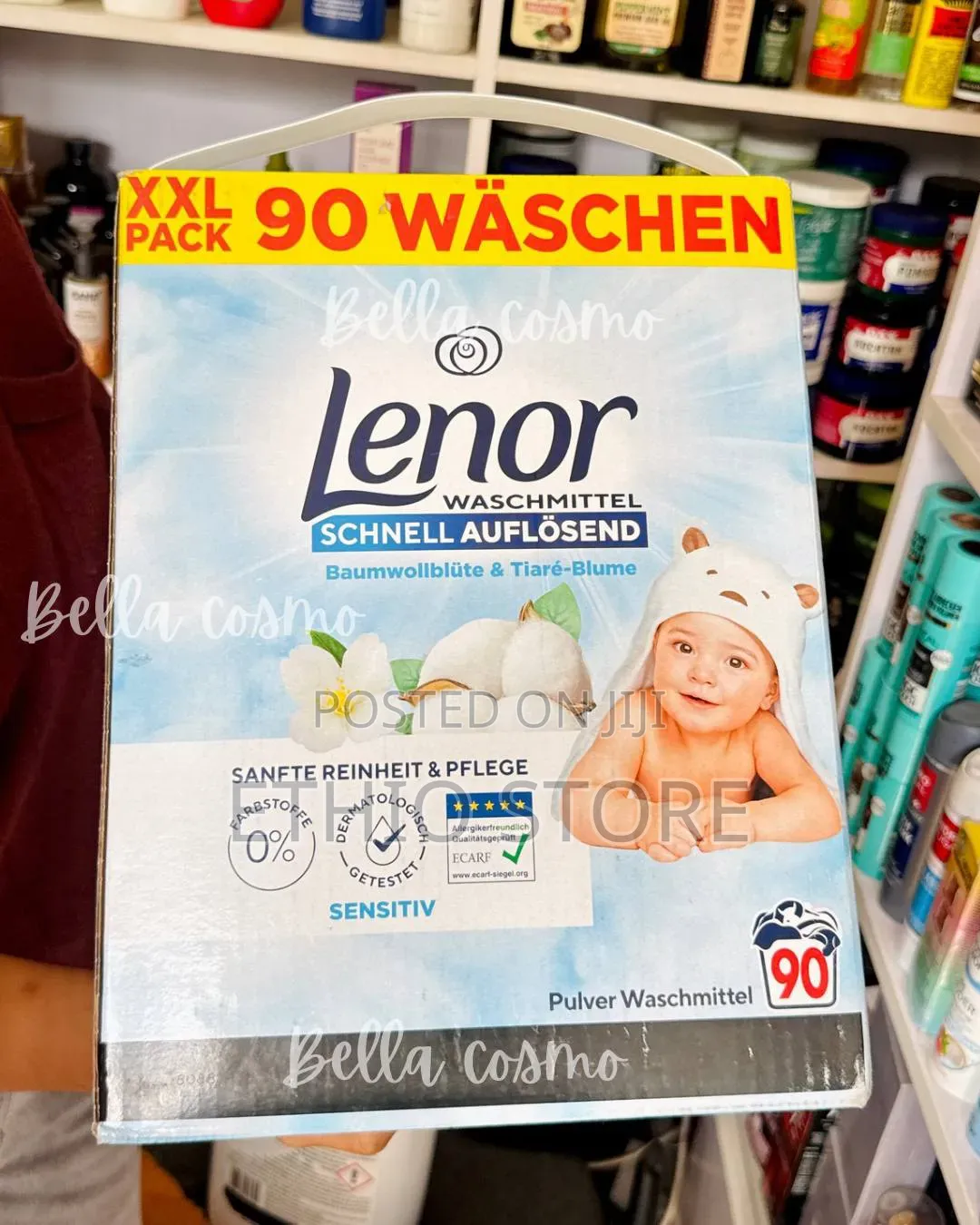 Lenor Sensitive Powder Laundry Detergent