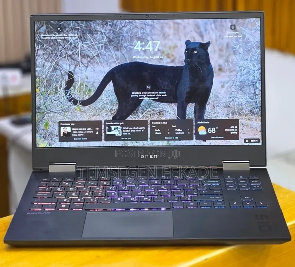 New Laptop HP Omen 15 16GB AMD Ryzen 5 SSD 512GB