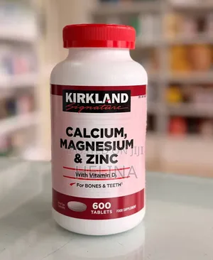Kirkland Calcium,Magnesium & Zinc With Vitamin D3 600 Tablets From USA