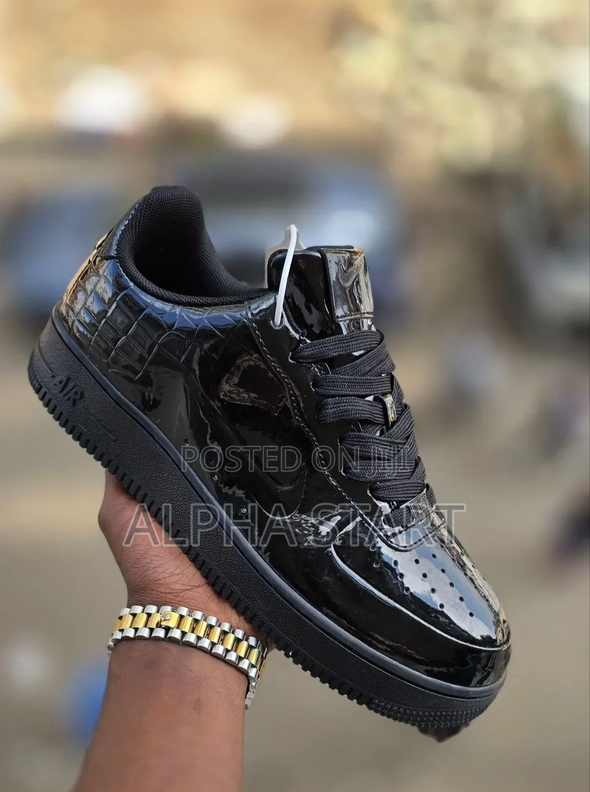 👕Nike Air Force Custom Black Funtem High Master Quality Shoes for You