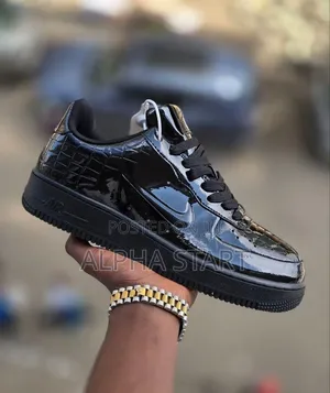 👕Nike Air Force Custom Black Funtem High Master Quality Shoes for You