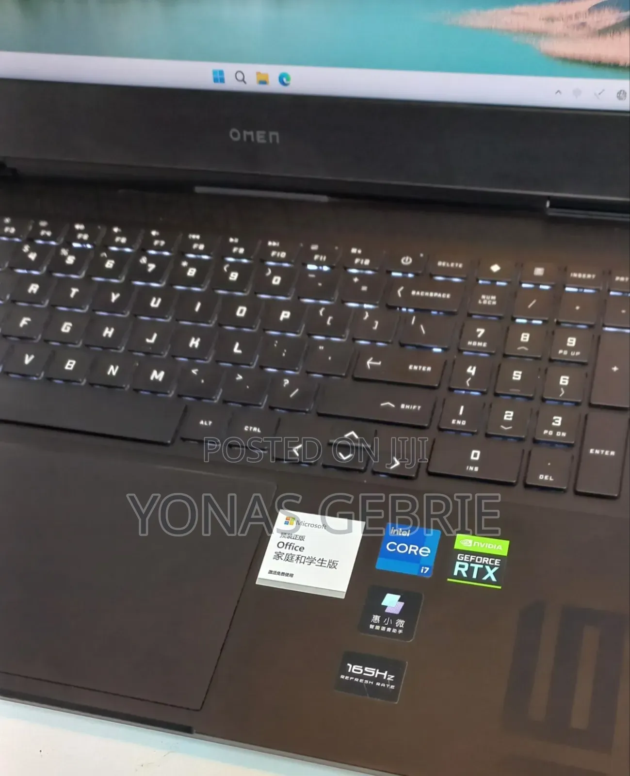 New Laptop HP Omen 15 16GB Intel Core i7 SSD 1T